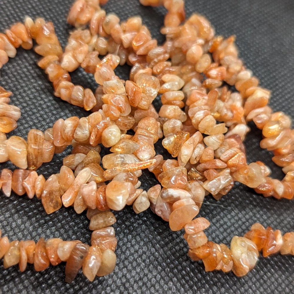 Sunstone Chip Necklace - image 2